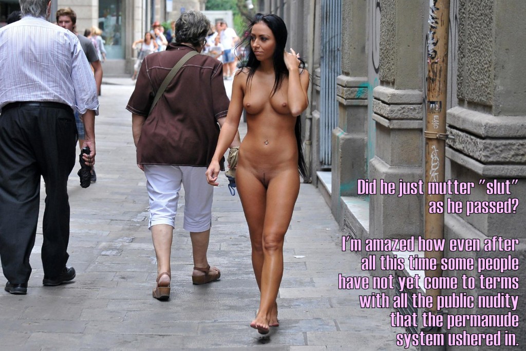 Girls are exposed in public