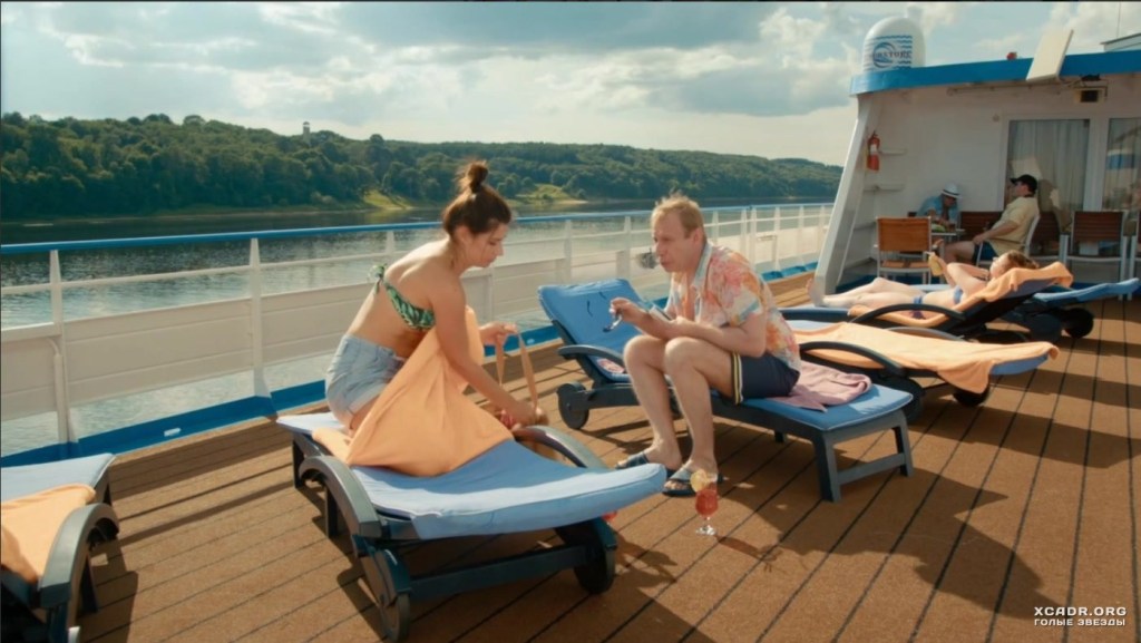 Vera Voronina on the ship