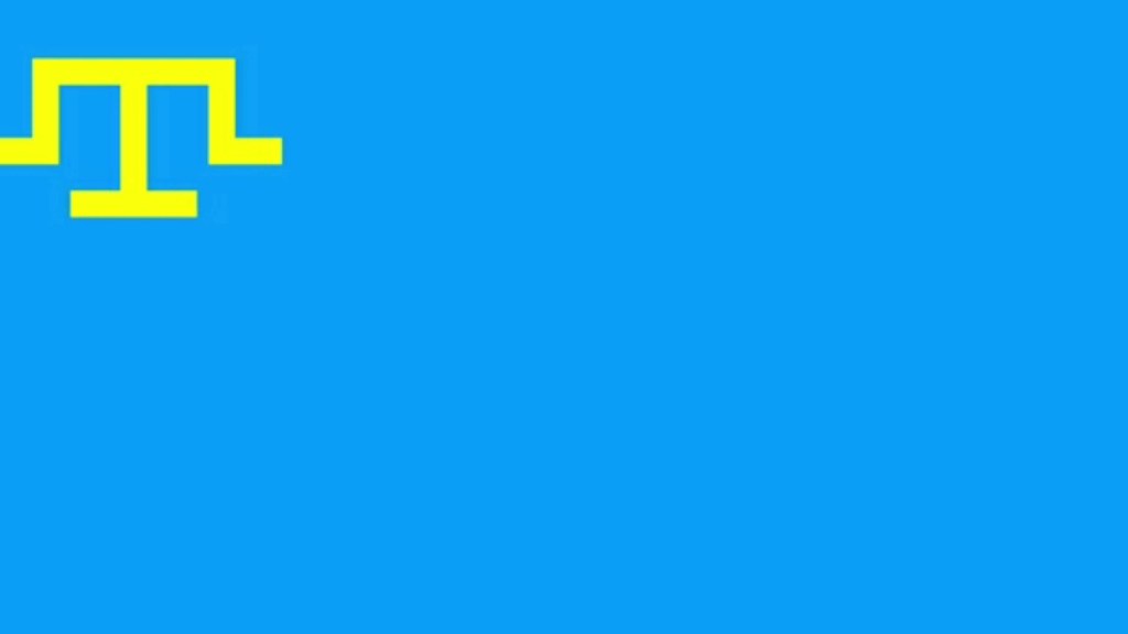 The flag of the Crimean Khanate