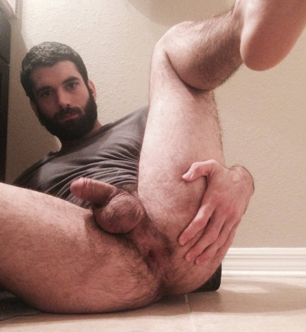Old hairy men anal