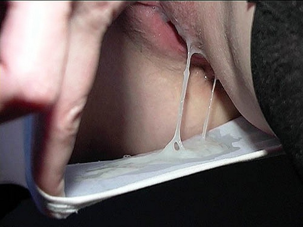 The girl finished in panties